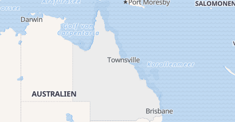 Karte von Queensland