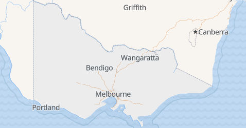 Karte von Victoria