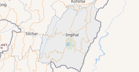 Karte von Manipur