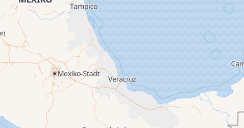 Karte von Veracruz