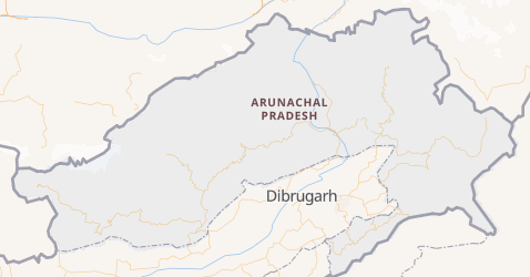 Arunachal Pradesh kort