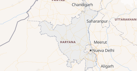 Mapa de Haryana