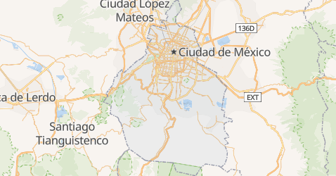 Mapa de Ciudad de México