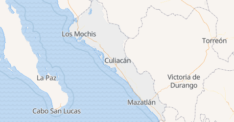 Mapa de Sinaloa