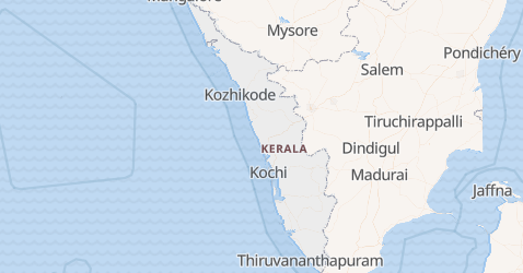 Carte de Kerala