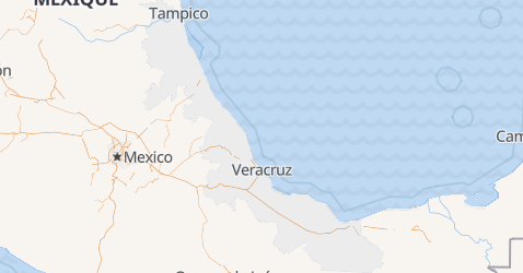Carte de Veracruz