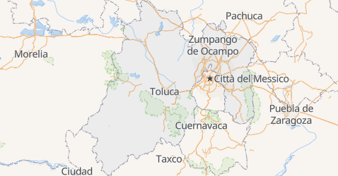 Mappa di Messico