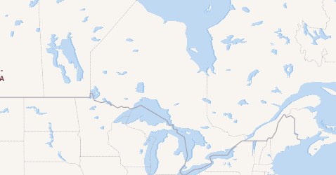 Ontario kaart