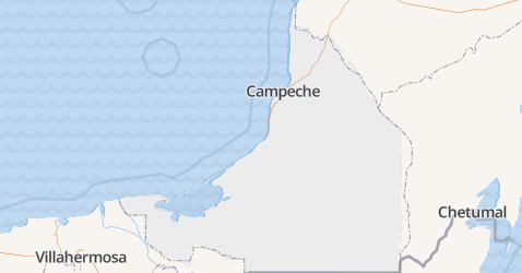 Campeche kaart