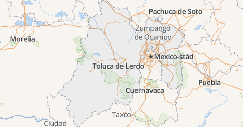 Mexico kaart