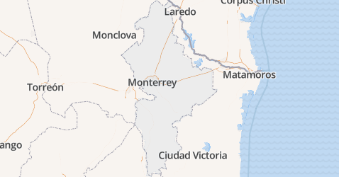Nuevo León kaart