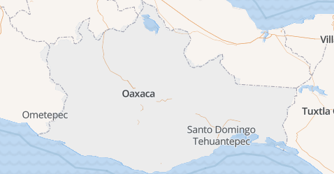 Oaxaca kaart