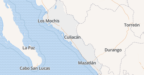 Sinaloa kaart