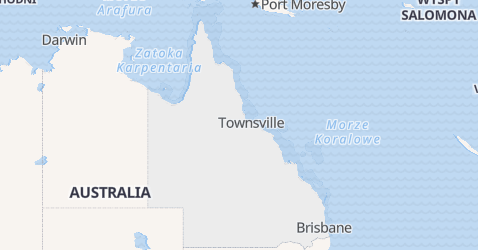 Queensland - szczegółowa mapa