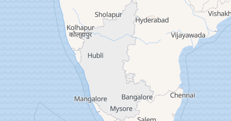Mapa de Karnataka