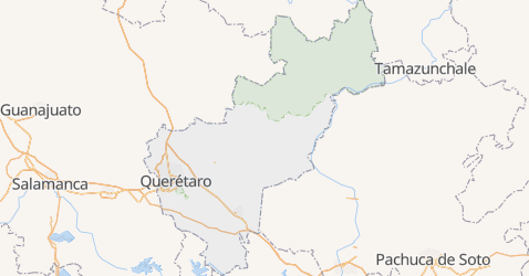 Mapa de Querétaro