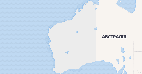 Західна Австралія - мапа