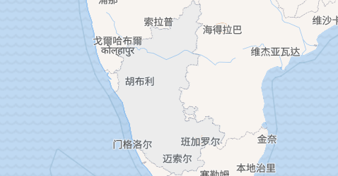 卡纳塔克邦地图