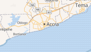 Online-Karte von Accra