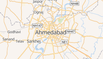 Online-Karte von Ahmedabad