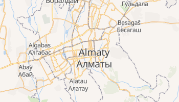 Online-Karte von Almaty