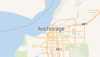 Online-Karte von Anchorage