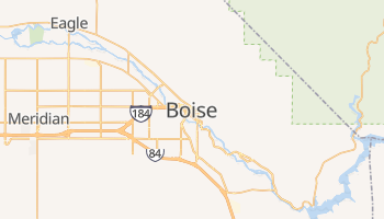 Online-Karte von Boise