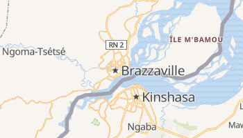 Online-Karte von Brazzaville