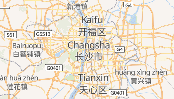 Online-Karte von Changsha