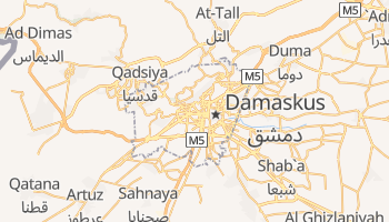 Online-Karte von Damaskus