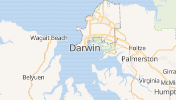 Online-Karte von Darwin