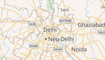Online-Karte von Delhi