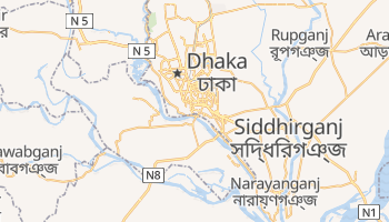Online-Karte von Dhaka