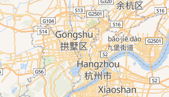 Online-Karte von Hangzhou