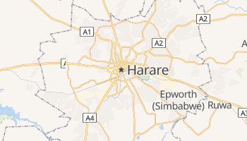 Online-Karte von Harare