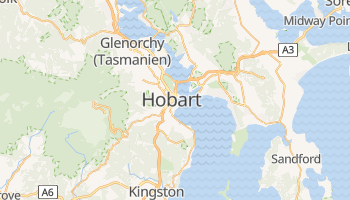 Online-Karte von Hobart