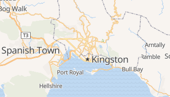 Online-Karte von Kingston (Jm)