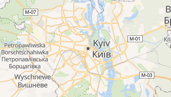 Online-Karte von Kiew