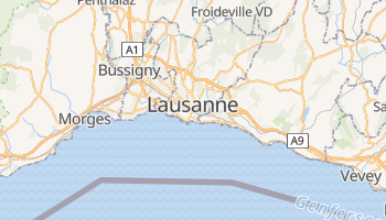 Online-Karte von Lausanne