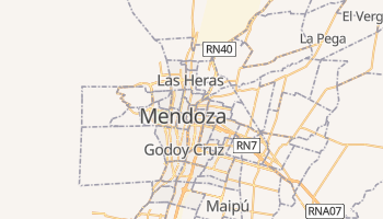 Online-Karte von Mendoza