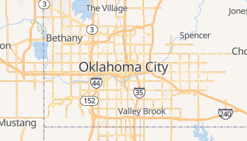 Online-Karte von Oklahoma City