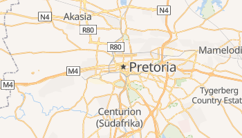 Online-Karte von Pretoria