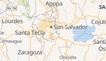 Online-Karte von San Salvador