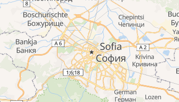 Online-Karte von Sofia