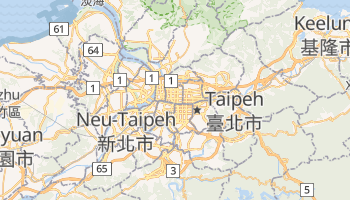 Online-Karte von Taipeh