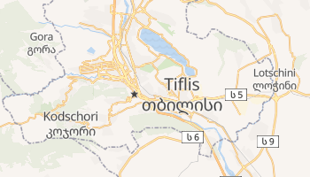 Online-Karte von Tiflis