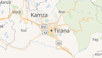 Online-Karte von Tirana