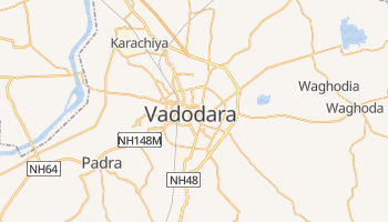 Online-Karte von Vadodara