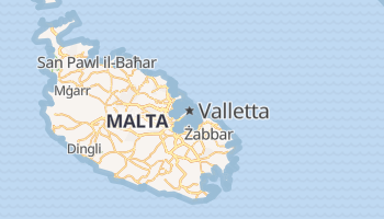 Online-Karte von Valletta
