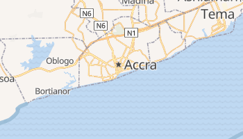 Accra online kort